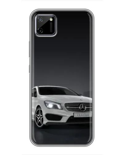 Чехол для Realme C11 с картинкой «Mercedes AMG GT Silver»