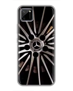 Чехол для Realme C11 с картинкой «Диск Mercedes»