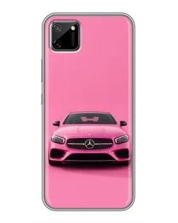 Чехол для Realme C11 с картинкой «Розовый Mercedes AMG» Чехол для Realme C11 с картинкой «Розовый Mercedes AMG»