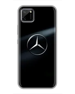 Чехол для Realme C11 с картинкой «Mercedes на металле» Чехол для Realme C11 с картинкой «Mercedes на металле»