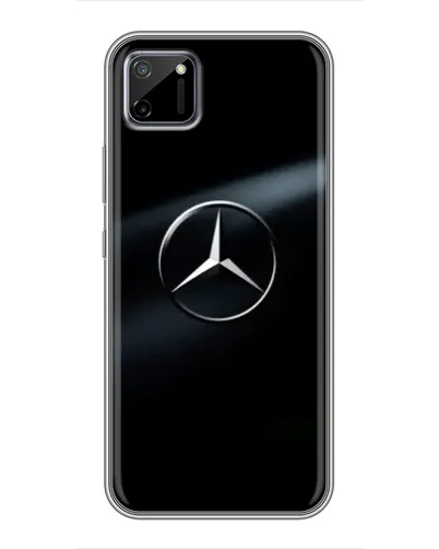 Чехол для Realme C11 с картинкой «Mercedes на металле» Чехол для Realme C11 с картинкой «Mercedes на металле»
