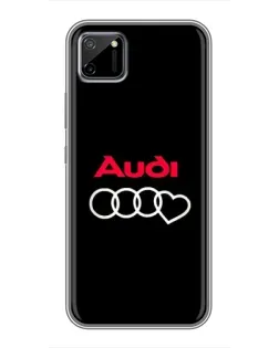 Чехол для Realme C11 с картинкой «Логотип Audi Heart» Чехол для Realme C11 с картинкой «Логотип Audi Heart»