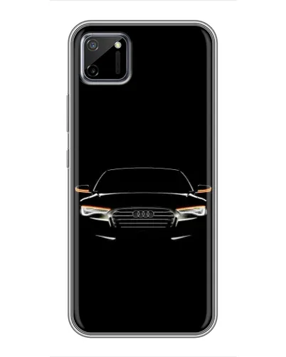 Чехол для Realme C11 с картинкой «Audi — ночной контур»