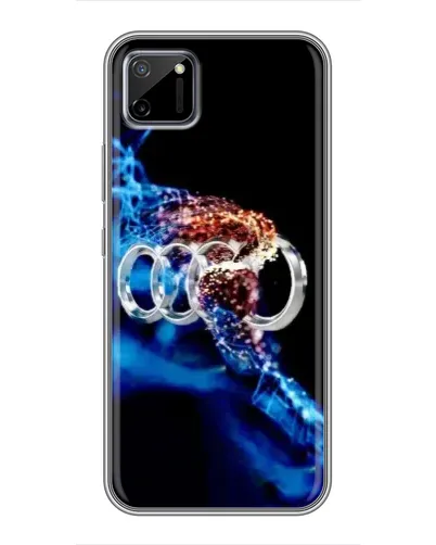 Чехол для Realme C11 с картинкой «Энергия лого Audi»