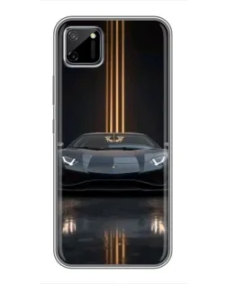 Чехол для Realme C11 с картинкой «Lamborghini золотые линии» Чехол для Realme C11 с картинкой «Lamborghini золотые линии»