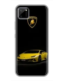 Чехол для Realme C11 с картинкой «Lamborghini желтый акцент» Чехол для Realme C11 с картинкой «Lamborghini желтый акцент»