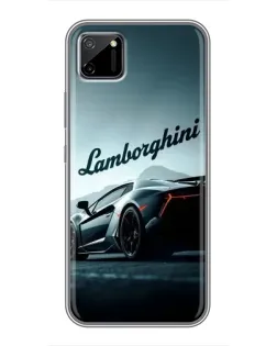Чехол для Realme C11 с картинкой «Классическая надпись Lamborghini» Чехол для Realme C11 с картинкой «Классическая надпись Lamborghini»