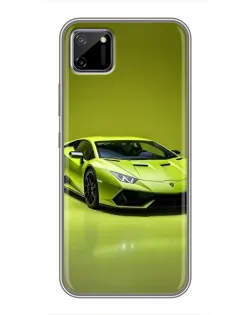 Чехол для Realme C11 с картинкой «Салатовый Lamborghini Huracan» Чехол для Realme C11 с картинкой «Салатовый Lamborghini Huracan»