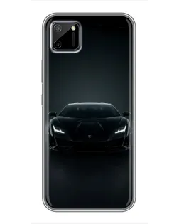 Чехол для Realme C11 с картинкой «Черный Lamborghini Aventador» Чехол для Realme C11 с картинкой «Черный Lamborghini Aventador»
