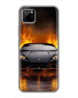 Чехол для Realme C11 с картинкой «Lamborghini в огне» Чехол для Realme C11 с картинкой «Lamborghini в огне»