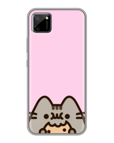 Чехол для Realme C11 с картинкой «Pusheen и печенье» Чехол для Realme C11 с картинкой «Pusheen и печенье»