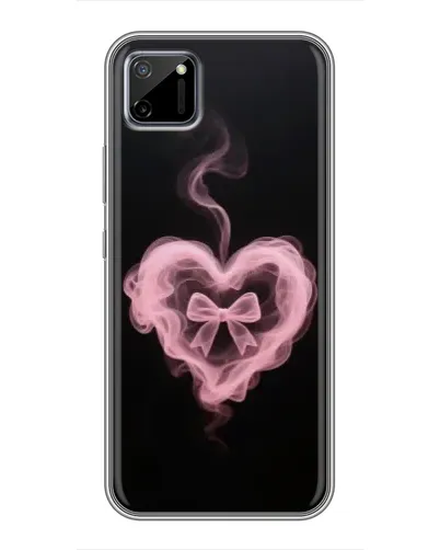 Чехол для Realme C11 с картинкой «Дымчатое сердце»