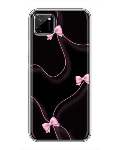Чехол для Realme C11 с картинкой «Розовые ленты»