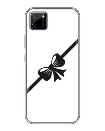 Чехол для Realme C11 с картинкой «Диагональный бант»
