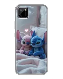 Чохол для Realme C11 з картинкою «Плюшеві Стіч Ангел»