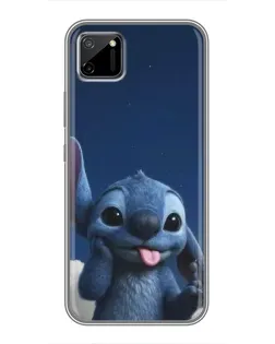 Чохол для Realme C11 з картинкою «Стіч у хмарах»