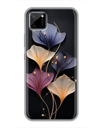 Чехол для Realme C11 с картинкой «Лиловые цветы грации»