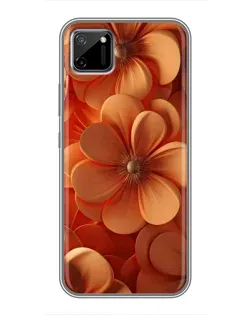 Чехол для Realme C11 с картинкой «Оранжевый макро цветок» Чехол для Realme C11 с картинкой «Оранжевый макро цветок»