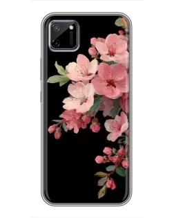 Чехол для Realme C11 с картинкой «Розовая ветка сакуры» Чехол для Realme C11 с картинкой «Розовая ветка сакуры»