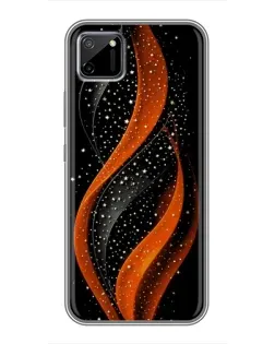 Чехол для Realme C11 с картинкой «Огненная звездная волна» Чехол для Realme C11 с картинкой «Огненная звездная волна»