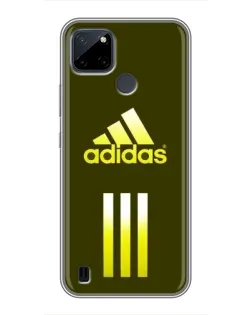 Чехол для Realme C12 с картинкой «Оливковый градиент Adidas»