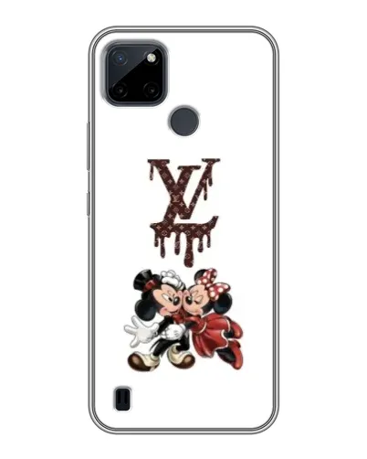 Чехол для Realme C12 с картинкой «LV и Микки Маус»