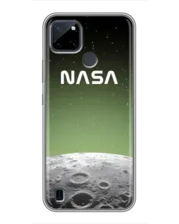 Чехол для Realme C12 с картинкой «NASA — лунный градиент»