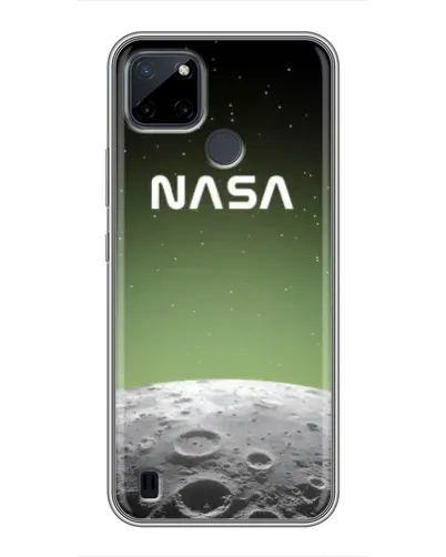 Чехол для Realme C12 с картинкой «NASA — лунный градиент»
