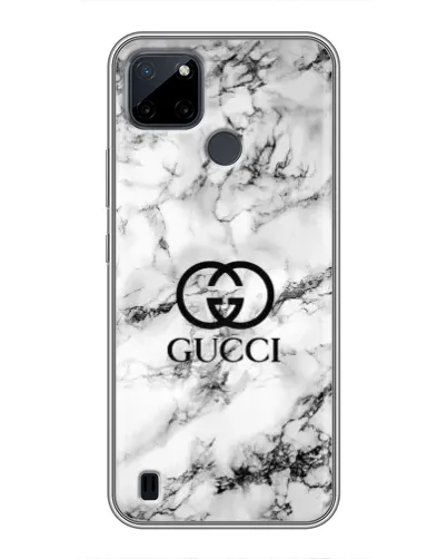 Чехол для Realme C12 с картинкой «Gucci — мраморный шик» Чехол для Realme C12 с картинкой «Gucci — мраморный шик»