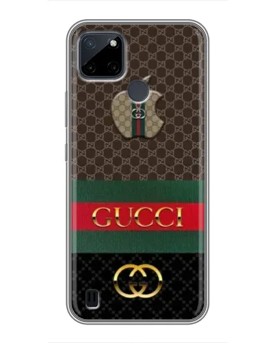 Чехол для Realme C12 с картинкой «Gucci — брендированный десерт» Чехол для Realme C12 с картинкой «Gucci — брендированный десерт»