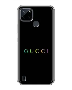 Чехол для Realme C12 с картинкой «Gucci — неоновый минимализм» Чехол для Realme C12 с картинкой «Gucci — неоновый минимализм»