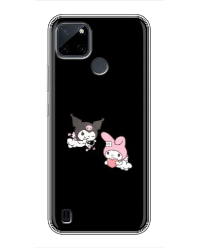 Чехол для Realme C12 с картинкой «My Melody и Kuromi»