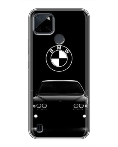 Чехол для Realme C12 с картинкой «BMW — взгляд из темноты»