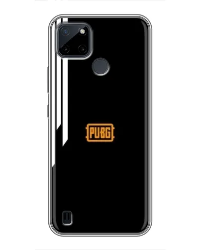 Чохол для Realme C12 з картинкою «PUBG — вертикальні лінії»