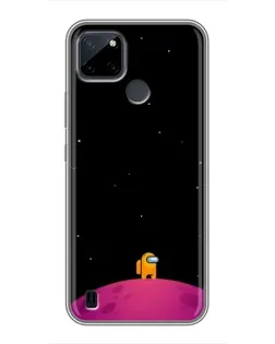 Чохол для Realme C12 з картинкою «Самотній герой на планеті» Чохол для Realme C12 з картинкою «Самотній герой на планеті»