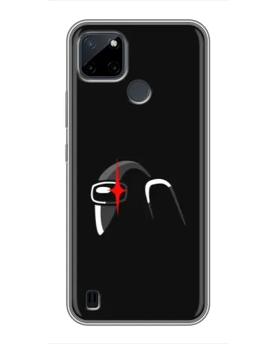 Чохол для Realme C12 з картинкою «Among Us шолом» Чохол для Realme C12 з картинкою «Among Us шолом»