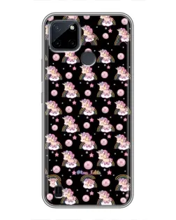 Чехол для Realme C12 с картинкой «Magic Unicorn паттерн»