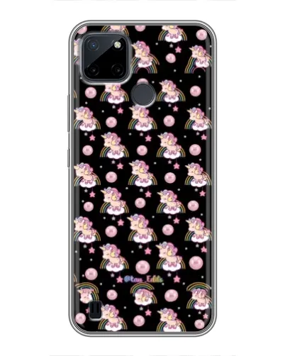 Чехол для Realme C12 с картинкой «Magic Unicorn паттерн»
