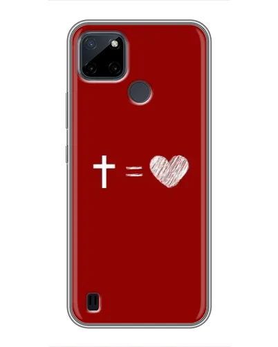 Чехол для Realme C12 с картинкой «Уравнение любви» Чехол для Realme C12 с картинкой «Уравнение любви»