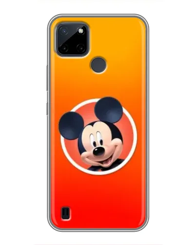 Чехол для Realme C12 с картинкой «Mickey в круге»