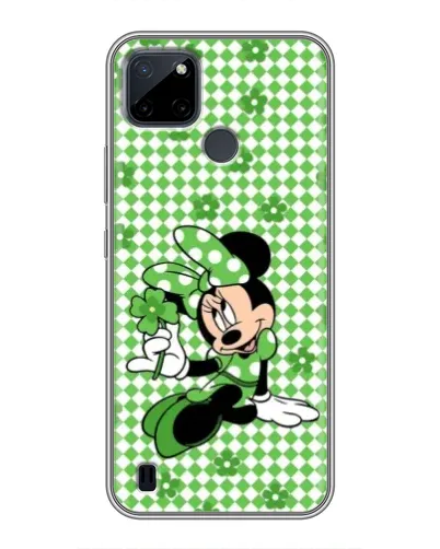 Чехол для Realme C12 с картинкой «Mickey в клетку»