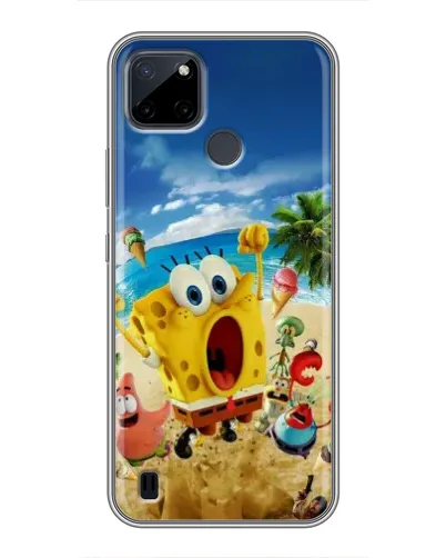 Чехол для Realme C12 с картинкой «Развлечения на пляже»
