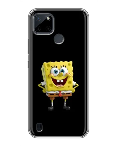 Чехол для Realme C12 с картинкой «Классический Губка Боб»