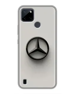 Чехол для Realme C12 с картинкой «Mercedes Maybach стиль»