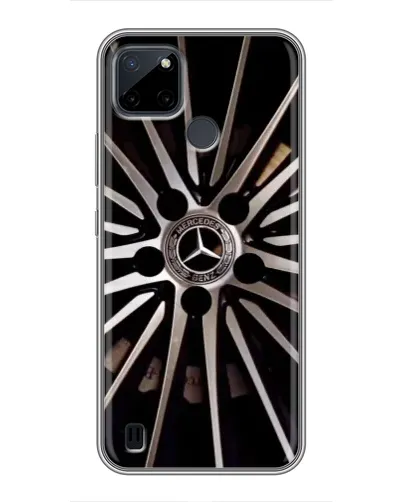 Чехол для Realme C12 с картинкой «Диск Mercedes»