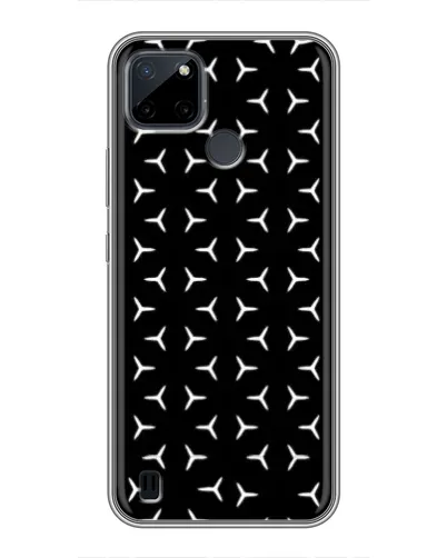 Чехол для Realme C12 с картинкой «Mercedes паттерн звезд» Чехол для Realme C12 с картинкой «Mercedes паттерн звезд»