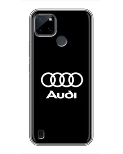 Чехол для Realme C12 с картинкой «Классическое лого Audi»