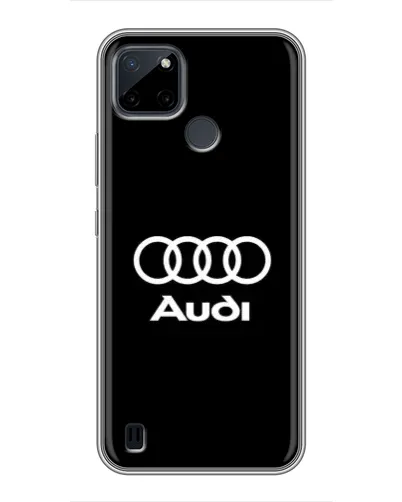 Чехол для Realme C12 с картинкой «Классическое лого Audi»