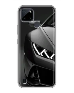 Чехол для Realme C12 с картинкой «Lamborghini фары детализация» Чехол для Realme C12 с картинкой «Lamborghini фары детализация»