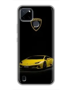 Чехол для Realme C12 с картинкой «Lamborghini желтый акцент» Чехол для Realme C12 с картинкой «Lamborghini желтый акцент»
